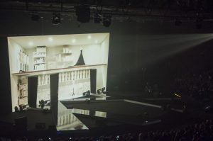 escenografia evento I.C.O.N. escenario auditorio desfiles peluqueria