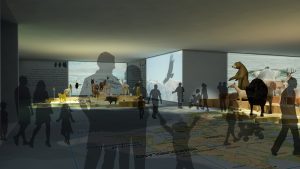 EulenArt Wildlife Museum interiorismo Sala America