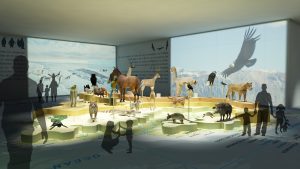 EulenArt Wildlife Museum interiorismo Sala America
