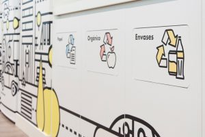 Interiorismo grafico oficinas Direct Seguros Madrid