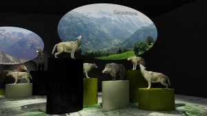 EulenArt Wildlife Museum interiorismo Sala Europa