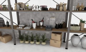 Escenografia evento Celler Can Roca BBVA escenario