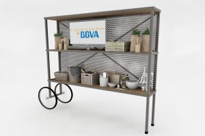 Escenografia evento Celler Can Roca BBVA escenario