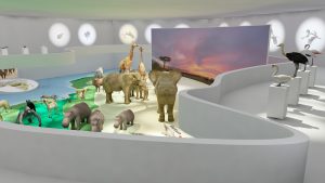 EulenArt Wildlife Museum interiorismo Sala Africa