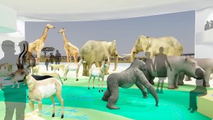 EulenArt Wildlife Museum interiorismo Sala Africa