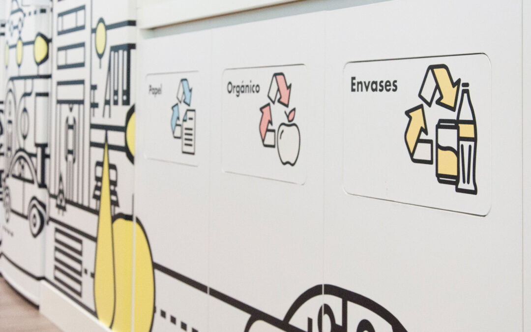 Interiorismo grafico oficinas Direct Seguros Madrid