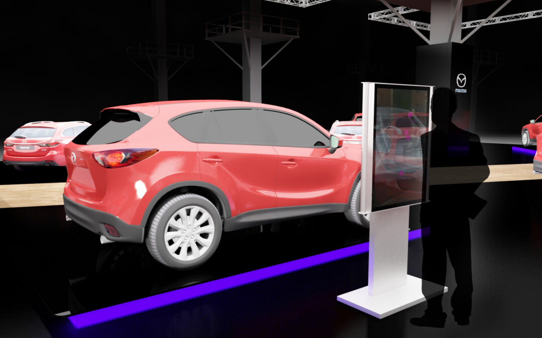 Diseno stand Mazda Salon del Automovil Barcelona SIM 2017