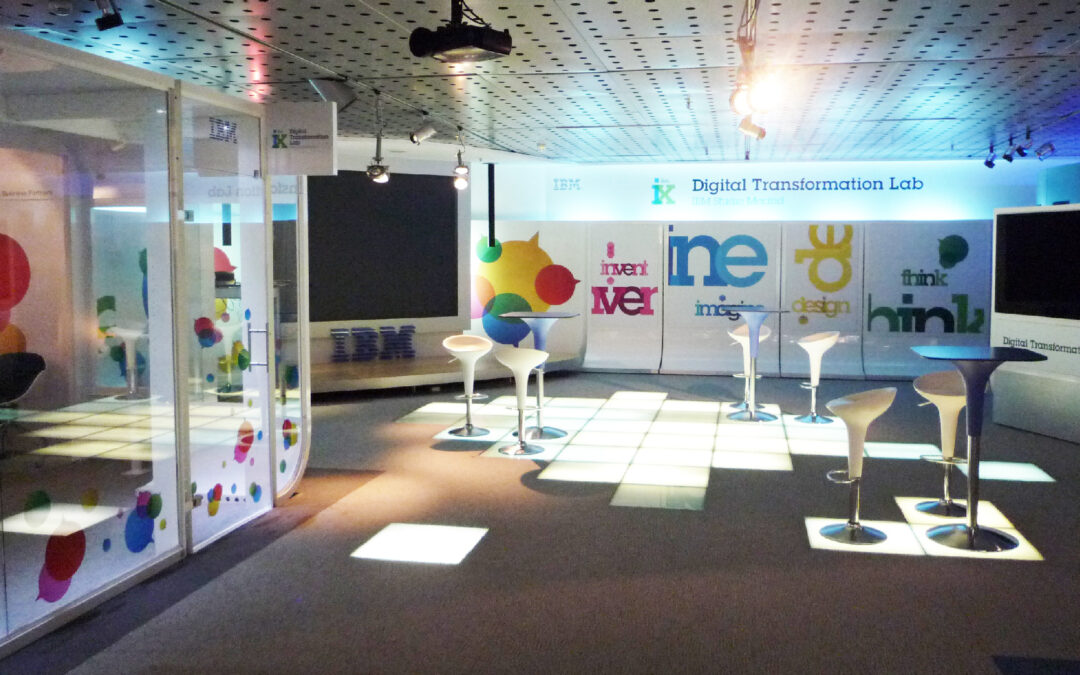 Interiorismo IBM Digital Transformation Hub Madrid