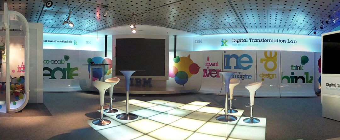 Interiorismo IBM Digital Transformation Hub Madrid